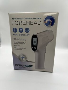 ConairCare Infrared Forehead Thermometer - White